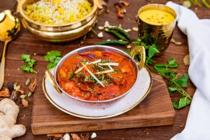 indische Küche, Masala, vegetarisch, Gewürze, Reis, Mangolassi, Lassi